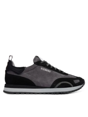 Iceberg Sneakersy Fondo IU185303 Czarny