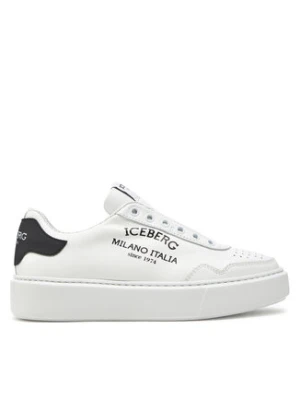 Iceberg Sneakersy ID2133 Biały