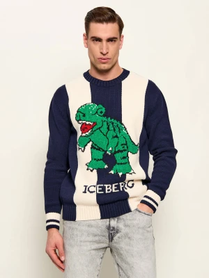 Iceberg Sweter DRAGON | Regular Fit
