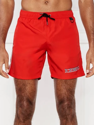 Iceberg Szorty kąpielowe Boardshort | Regular Fit czerwony