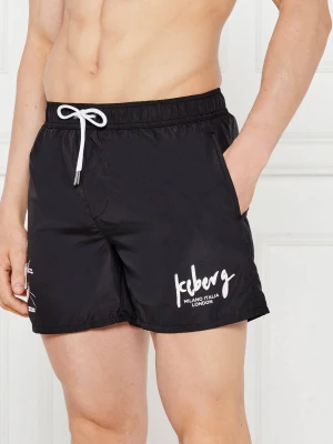 Iceberg Szorty kąpielowe Iceberg x Looney Tunes czarny