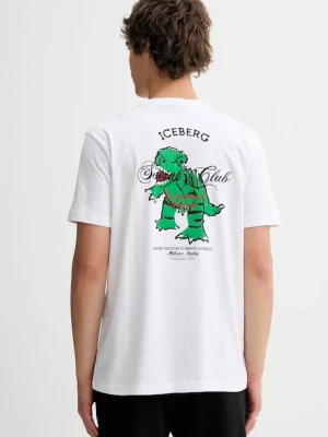 Iceberg t-shirt bawełniany