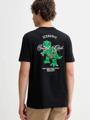 Iceberg t-shirt bawełniany