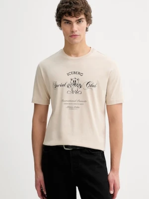 Iceberg t-shirt bawełniany