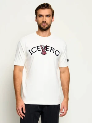 Iceberg T-shirt | Iceberg x Looney Tunes | Regular Fit biały