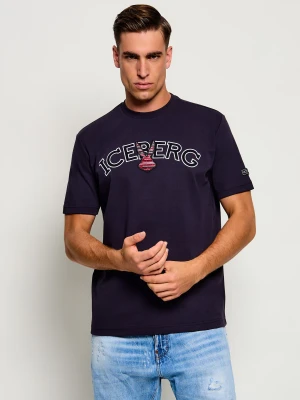 Iceberg T-shirt | Iceberg x Looney Tunes | Regular Fit granatowy