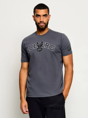 Iceberg T-shirt | Iceberg x Looney Tunes | Regular Fit szary
