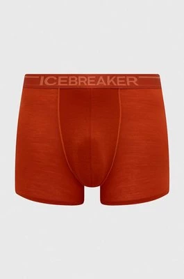 Icebreaker bielizna funkcyjna Anatomica Boxers kolor pomarańczowy IB103029A841