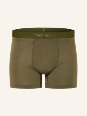 Icebreaker Bielizna Funkcyjna-Bokserki Anatomica Z Wełny Merino gruen