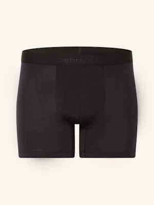 Icebreaker Bielizna Funkcyjna-Bokserki Anatomica Z Wełny Merino schwarz