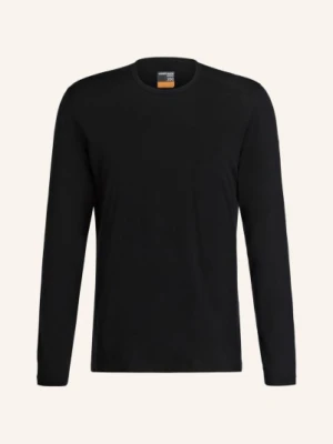 Icebreaker Bielizna Funkcyjna – Koszulka 200 Oasis Z Wełny Merino schwarz