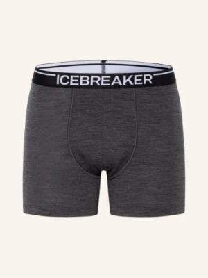 Icebreaker Bokserki Z Bielizny Funkcyjnej Anatomica Z Wełny Merino grau