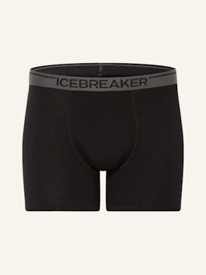 Icebreaker Bokserki Z Bielizny Funkcyjnej Anatomica Z Wełny Merino schwarz