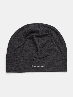 Icebreaker czapka Merino 200 Oasis kolor szary z cienkiej dzianiny wełniana IB0A56SH0111