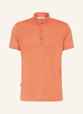 Icebreaker Funkcyjna Koszulka Polo 150 Tech Lite Iii Z Wełny Merino orange