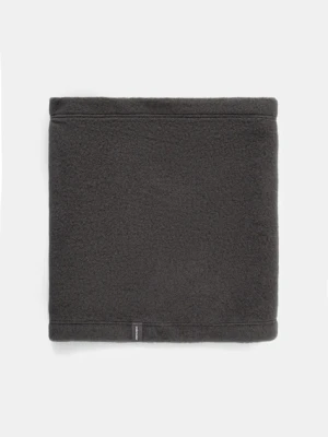 Icebreaker komin z dodatkiem wełny Merino Blend 800 kolor szary gładki IB0A57A80A11