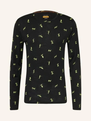 Icebreaker Koszulka Funkcjonalna Oasis Z Wełny Merynosowej schwarz