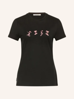 Icebreaker Koszulka Funkcyjna 150 Tech Lite Z Wełny Merynosowej schwarz