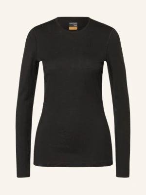 Icebreaker Koszulka Funkcyjna 200 Oasis Z Wełny Merino schwarz