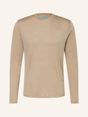 Icebreaker Koszulka Z Długim Rękawem 125 Cool-Lite™ Sphere Iii Z Wełną Merino beige