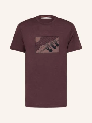 Icebreaker Koszulka Z Wełny Merynosowej rot