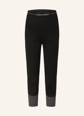 Icebreaker Legginsy 260 Zoneknit™ Z Wełny Merino schwarz