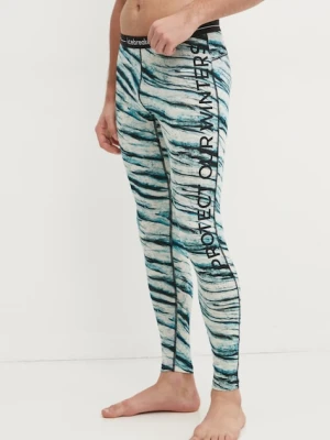 Icebreaker legginsy funkcyjne Icebreaker x Protect Our Winters