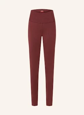 Icebreaker Legginsy Merino 260 Tech Z Wełny Merino rot