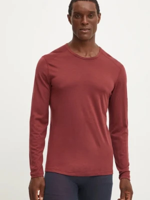 Icebreaker longsleeve funkcyjny Merino 200 Oasis czerwony