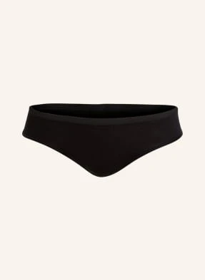 Icebreaker Majtki Z Bielizny Funkcyjnej Siren Hipkini Z Wełny Merino schwarz