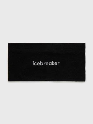 Icebreaker opaska na głowę Mer 200 Oasis Headband kolor czarny IB0A56SG0011