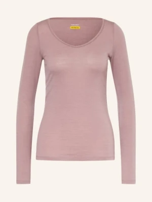 Icebreaker Podkoszulek Funkcyjny Siren Sweetheart Z Wełny Merino beige