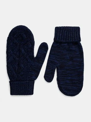 Zdjęcie produktu Icebreaker rękawiczki Merino Cable Knit kolor granatowy IB0A573H0781