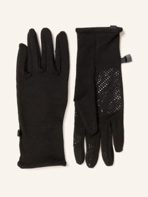 Icebreaker Rękawiczki Sportowe U Quantum Z Wełny Merino Umożliwiające Obsługę Ekranów Dotykowych schwarz