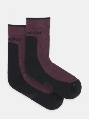 Icebreaker skarpetki z dodatkiem wełny Merino Hike+ kolor bordowy IB0A578P0IA1