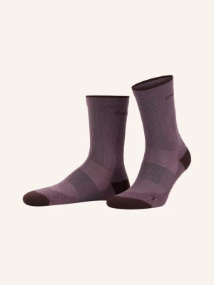 Icebreaker Skarpety Merino Hike + Ultralight Crew grau szary