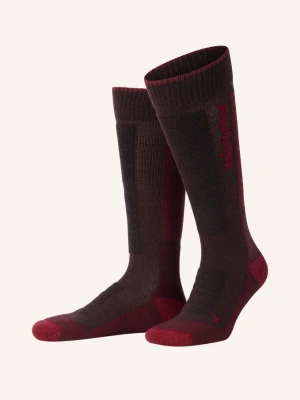 Icebreaker Skarpety Narciarskie Merino Blend Ski+ rot