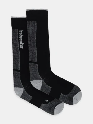 Icebreaker skarpety narciarskie Merino Ski+ kolor czarny IB0A573S06A1