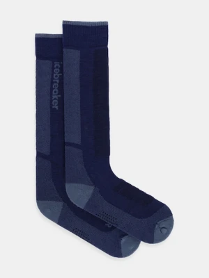 Icebreaker skarpety narciarskie Merino Ski+ kolor granatowy IB0A573P04P1