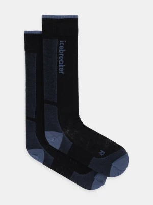 Icebreaker skarpety z wełną Merino Ski+ Ultralight kolor czarny IB0A573T03W1