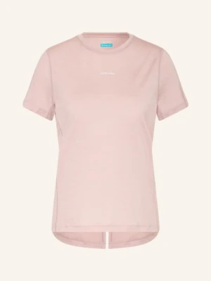 Icebreaker T-Shirt 125 Cool-Lite™ Speed Z Dodatkiem Wełny Merino rosa