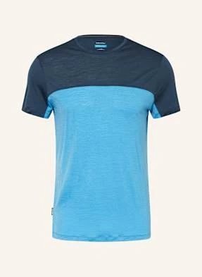 Icebreaker T-Shirt 125 Cool-Lite™ Sphere Iii Z Dodatkiem Wełny Merino blau