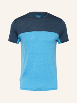 Icebreaker T-Shirt 125 Cool-Lite™ Sphere Iii Z Dodatkiem Wełny Merino blau