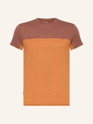 Icebreaker T-Shirt 125 Cool-Lite™ Sphere Iii Z Dodatkiem Wełny Merino braun
