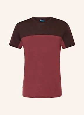 Icebreaker T-Shirt 125 Cool-Lite™ Sphere Iii Z Dodatkiem Wełny Merino rot