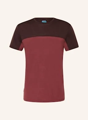 Icebreaker T-Shirt 125 Cool-Lite™ Sphere Iii Z Dodatkiem Wełny Merino rot