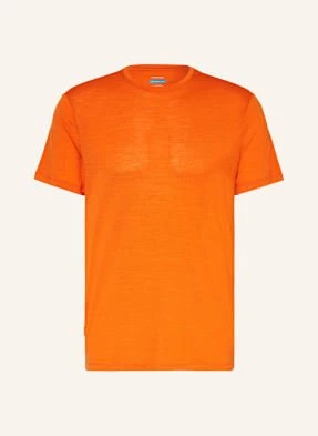 Icebreaker T-Shirt Cool-Lite™ Merino Blend Sphere Iii Z Wełną Merino orange