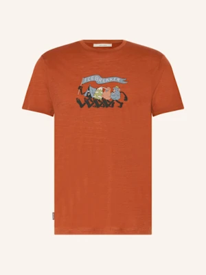 Icebreaker T-Shirt Merino 150 Tech Lite Iii braun