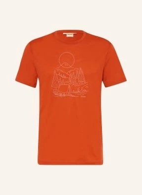 Icebreaker T-Shirt Merino 150 Tech Lite Iii orange