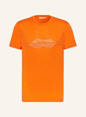 Icebreaker T-Shirt Merino 150 Tech Lite Iii orange